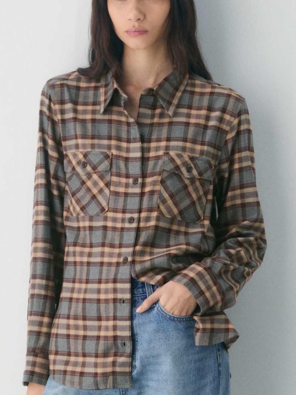 Sunday Best Maple plaid button-down shirt